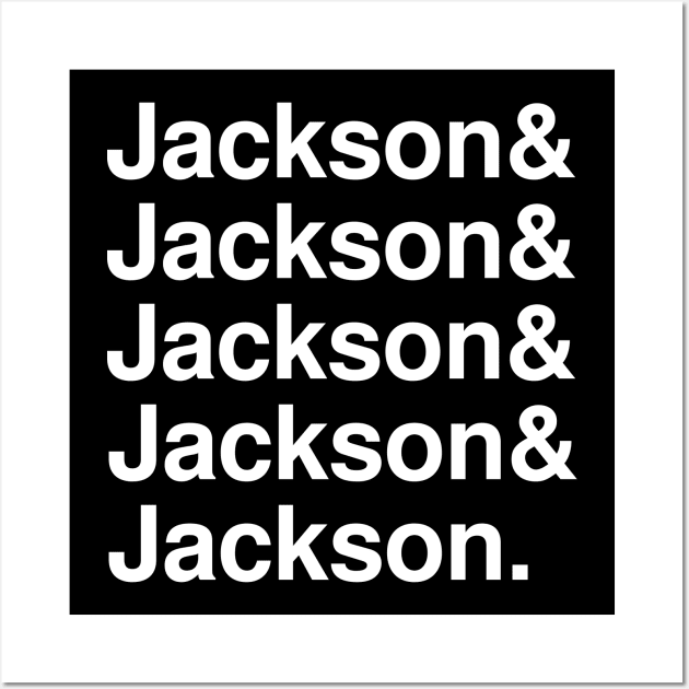 Jackson list Wall Art by chateauteabag